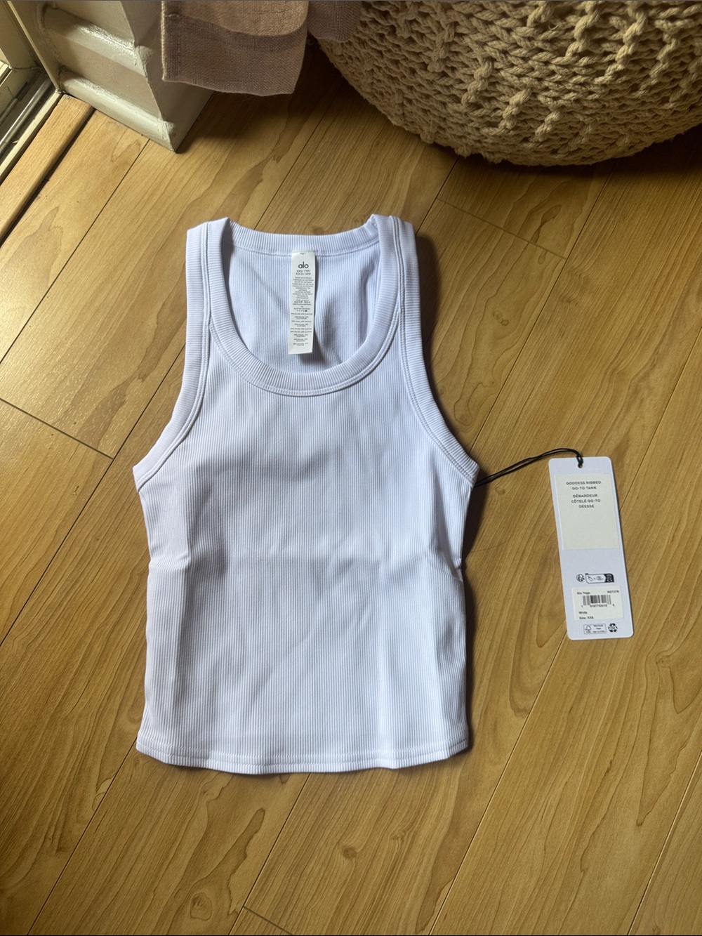 Alo goddess ribbed go to tank